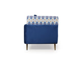 Dylon 2 Seater Love Seat in Velvet  fabric