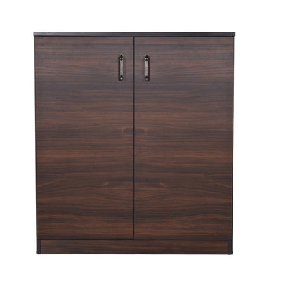 Helios Shoe Cabinet 2 Door Finish Walnut