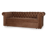 Berlin Sofa cum Bed In Blue Color