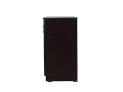 Lydia Shoe Cabinet 3 Door Finish Dark Walnut