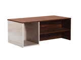 Jordon Coffee Table White Oak (Walnut) Finish