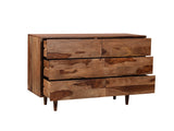 Tayma Wooden Sideboard Cabinet in Teak Finish