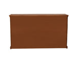 Cleone Rustic Solid Wood Sideboard In Teak Finish