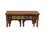 Siramika Solid Wood Nesting Coffee Table