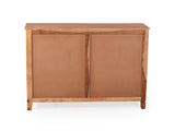 Akira Wide Sideboard In Teak Finish