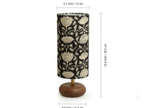 Torchiere 'Blooming Lotus' Table Lamp