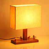 Parrot Table Lamp in Sheesham Wood