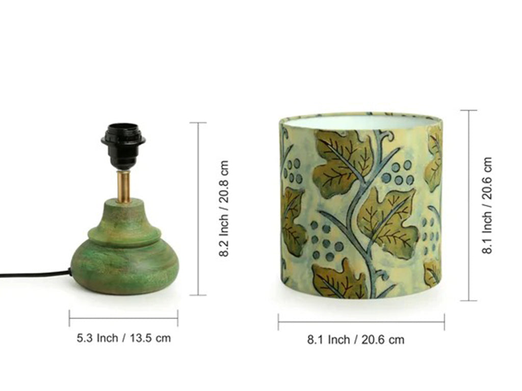 Exotic Floral Table Lamp