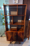 Jazlyn Display Unit In Sheesham Wood