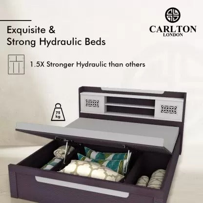 Viola Engineered Wood Queen Hydraulic Bed
