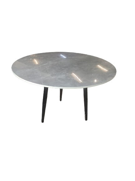 Gyro Round Marble Dining Table (47 inches)