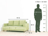 Anabel Four Seater Sofa Set(2+1+1) GMC Standard Sofa FN-GMC-004689