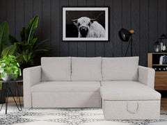Feltro Sofa Cum Bed In Dark Grey