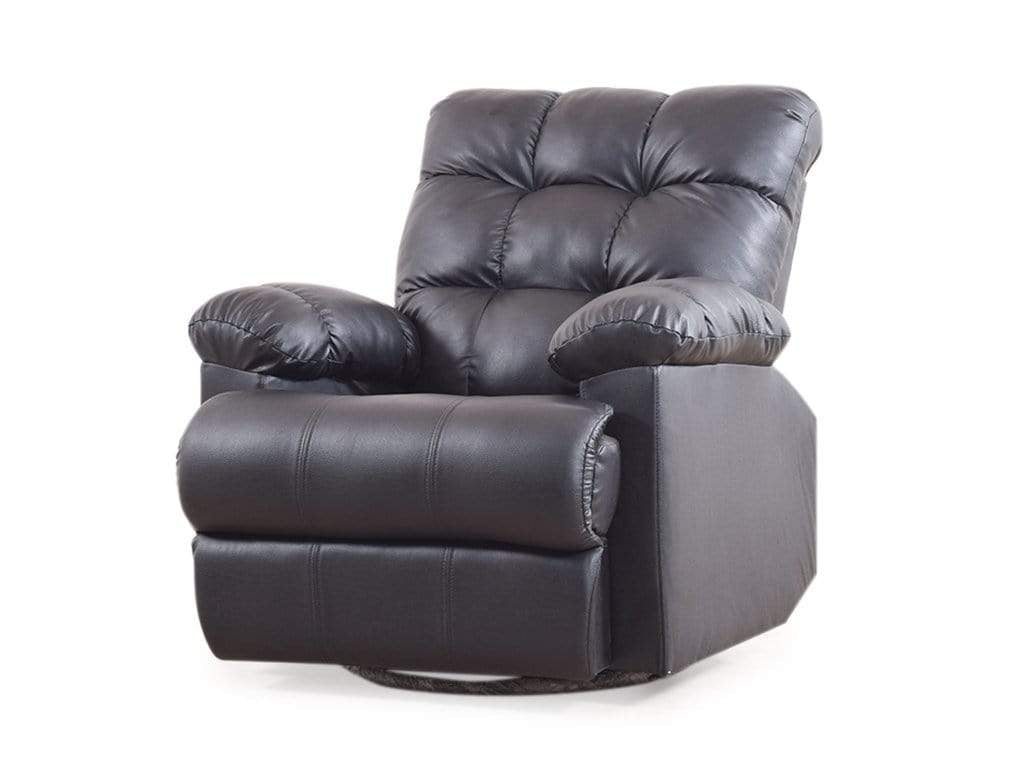 Chandler Rocker Recliner In Leatherette Upholstery GMC Standard Sofa FN-GMC-003575