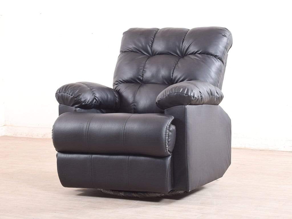 Chandler Rocker Recliner In Leatherette Upholstery GMC Standard Sofa FN-GMC-003575