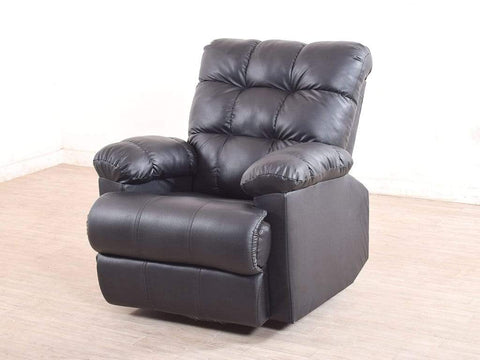 Chandler Rocker Recliner In Leatherette Upholstery GMC Standard Sofa FN-GMC-003575