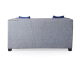 Conan Two Seater Sofa In Premium Blue Fabric GMC Express Sofa FN-GMC-008838