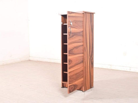 Dynam Shoe Rack In teak Finish
