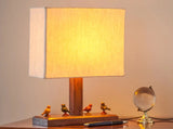 Parrot Table Lamp in Sheesham Wood