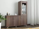 Eadric Engineered Wood Kitchen Cabinet By Crystal Furnitech