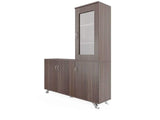 Eadric Engineered Wood Kitchen Cabinet By Crystal Furnitech