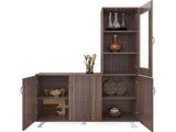 Eadric Engineered Wood Kitchen Cabinet By Crystal Furnitech