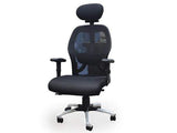Flaire Executive Office Table + Matrix Office Chair (Combo Offer)