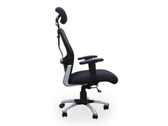 Flaire Executive Office Table + Matrix Office Chair (Combo Offer)