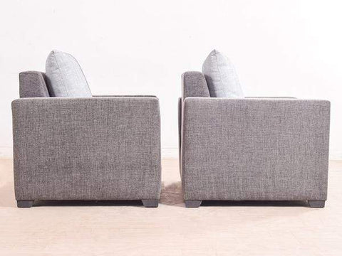 Galaxy Five Seater Sofa (3+1+1) In Jute Fabric