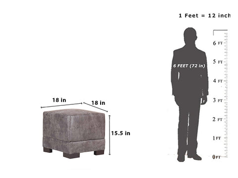 Rosario L Shape Sectional Sofa With Pouffe