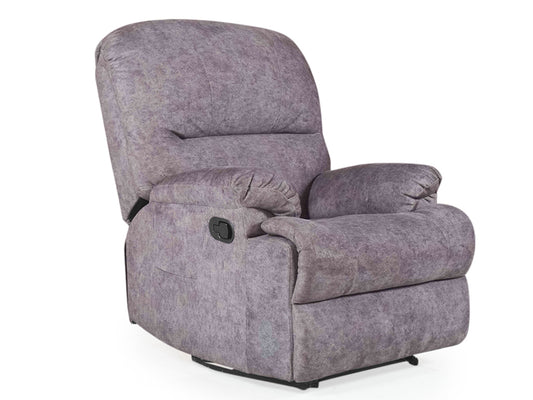 Ronstar One Seater Recliner In Premium Suede Fabric