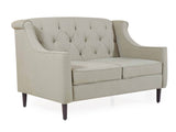 Marjorie Two Seater Sofa In Beige Cotton Fabric