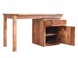 Bradbury Plain Study Desk In Teak Finish