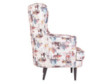 Titus Beauty High Back Wing Chair