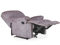 Ronstar One Seater Recliner In Premium Suede Fabric