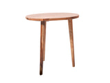 Robbins Tall Side Table in Teak Finish in Sheesham Wood