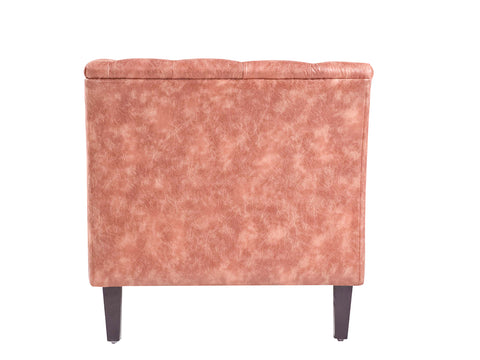 Watson 3 Seater Sofa In Premium Brown Suede Fabric
