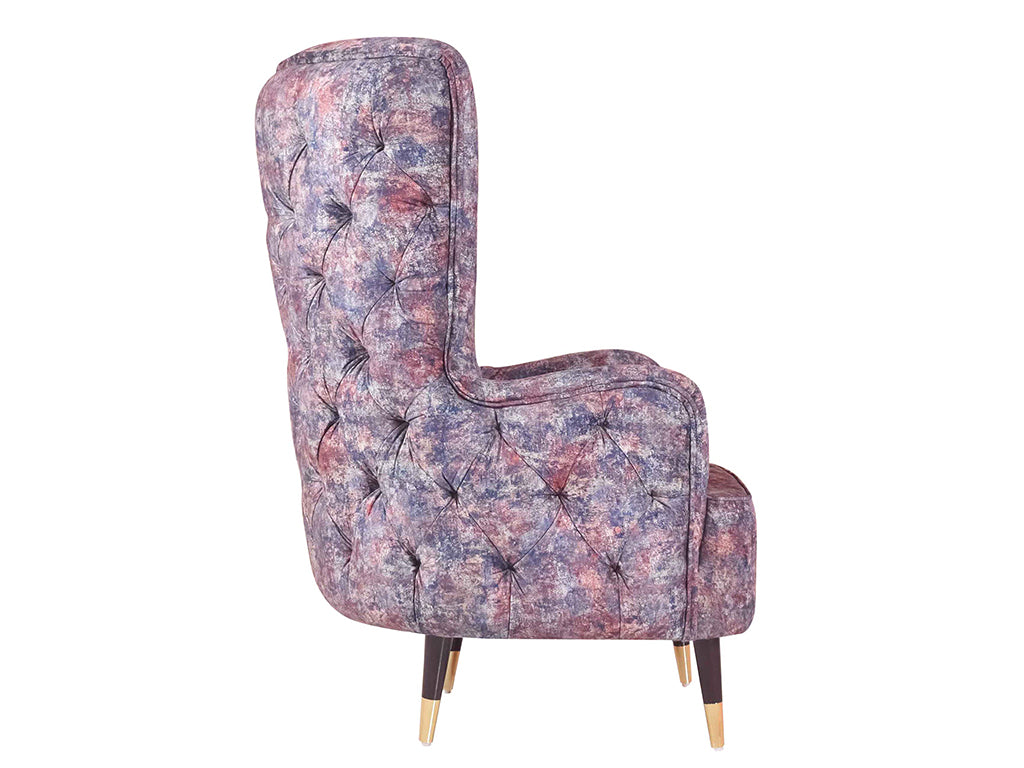 Delta Beauty High Back Wing Chair