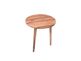 Robbins Tall Side Table in Teak Finish in Sheesham Wood