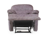 Ronstar One Seater Recliner In Premium Suede Fabric