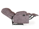 Ronstar One Seater Recliner In Premium Suede Fabric