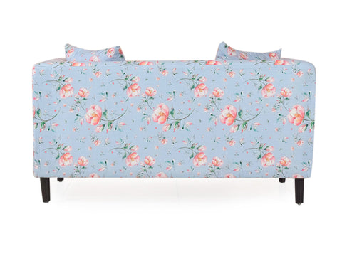 Liana Loveseat In Floral Cotton Fabric