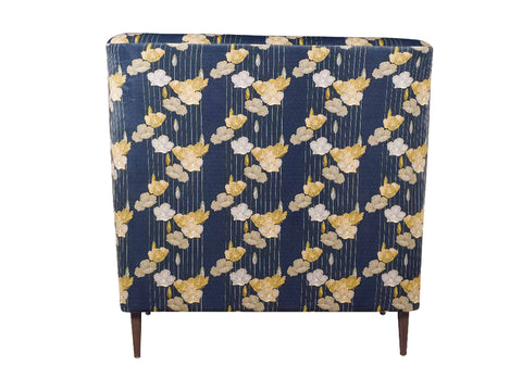 Valdemar Loveseat in Blue Floral Print