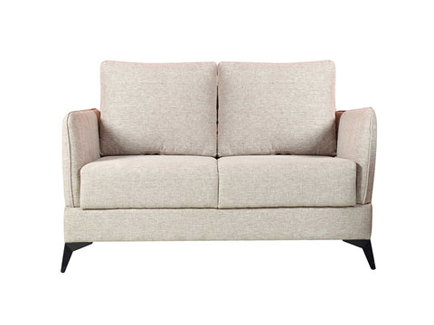 Corita Two Seater Sofa In Premium Cotton Fabric