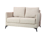 Corita Two Seater Sofa In Premium Cotton Fabric