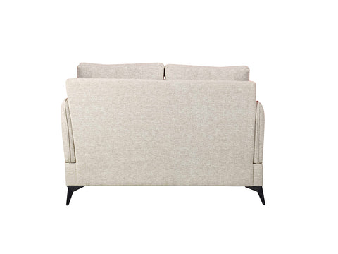 Corita Two Seater Sofa In Premium Cotton Fabric