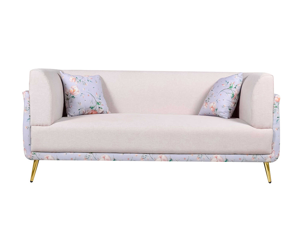 Dylon 2 Seater Love Seat in Cotton fabric