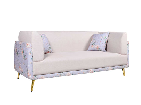 Dylon 2 Seater Love Seat in Cotton fabric