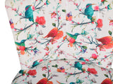 Joan Lounge Chair in Cotton Fabric