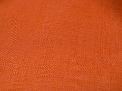 Nelio Lounge Chair in Burnt Orange Color In Jute Fabric